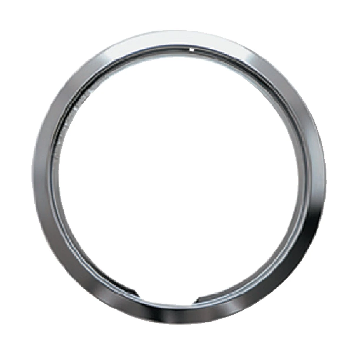Electric Range Trim Ring,DSeries Hinged Element, Chrome, 8 In.