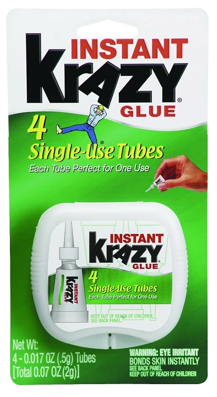 0.02 Oz. Liquid Single Use All-purpose Super Glue (4-pack)