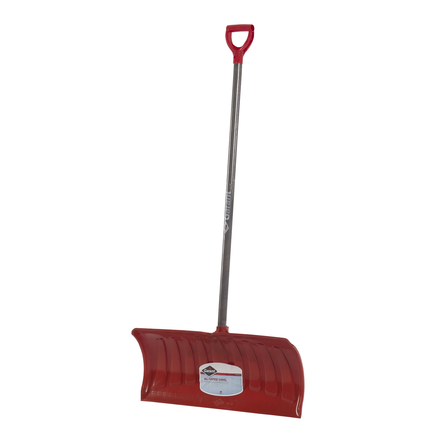 Nordic Poly Snow Pusher With Hardwood D-handle, 26 In.