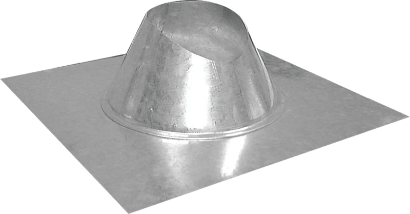 5 In. Galvanized Rainproof Roof Pipe Flashing