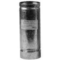 Pellet Stove Pipe, L-vent, 3 X 6 In.