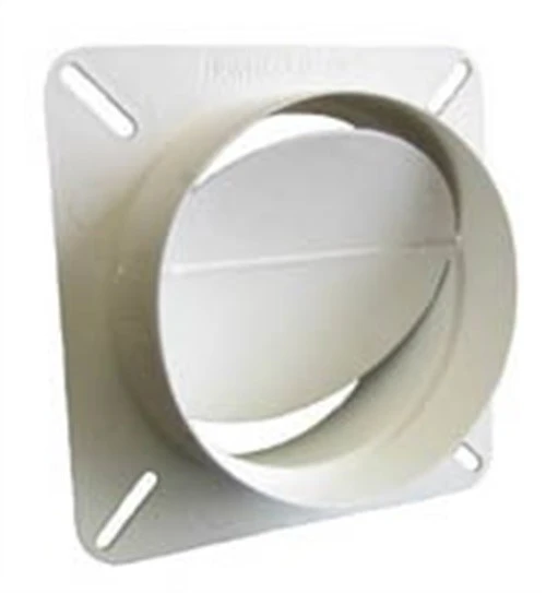 Db4zw Durable Plastic Dryer Vent Draft Blocker For 4 Inch Ducts