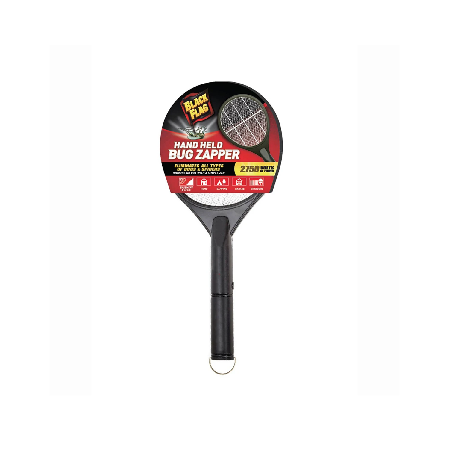 2750v Battery Operated Handheld Racket-style Bug Zapper