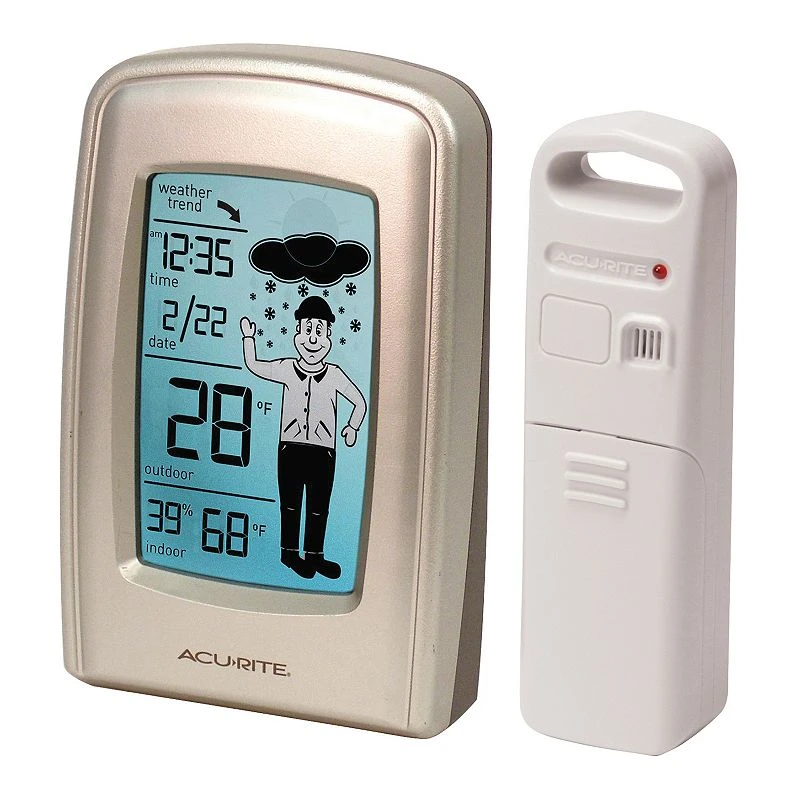 00827casb Wireless Weather Forecaster With Character Display
