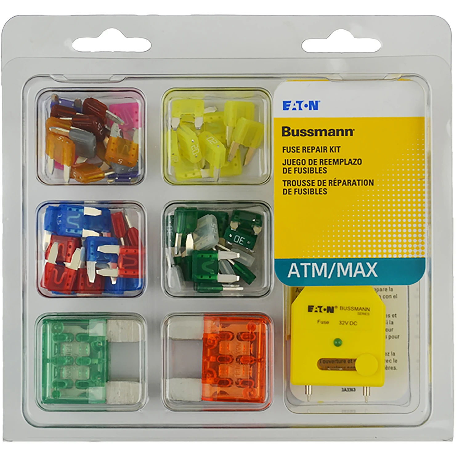 Atm, Max & Ft Blade Fuse Assortment (64-piece)