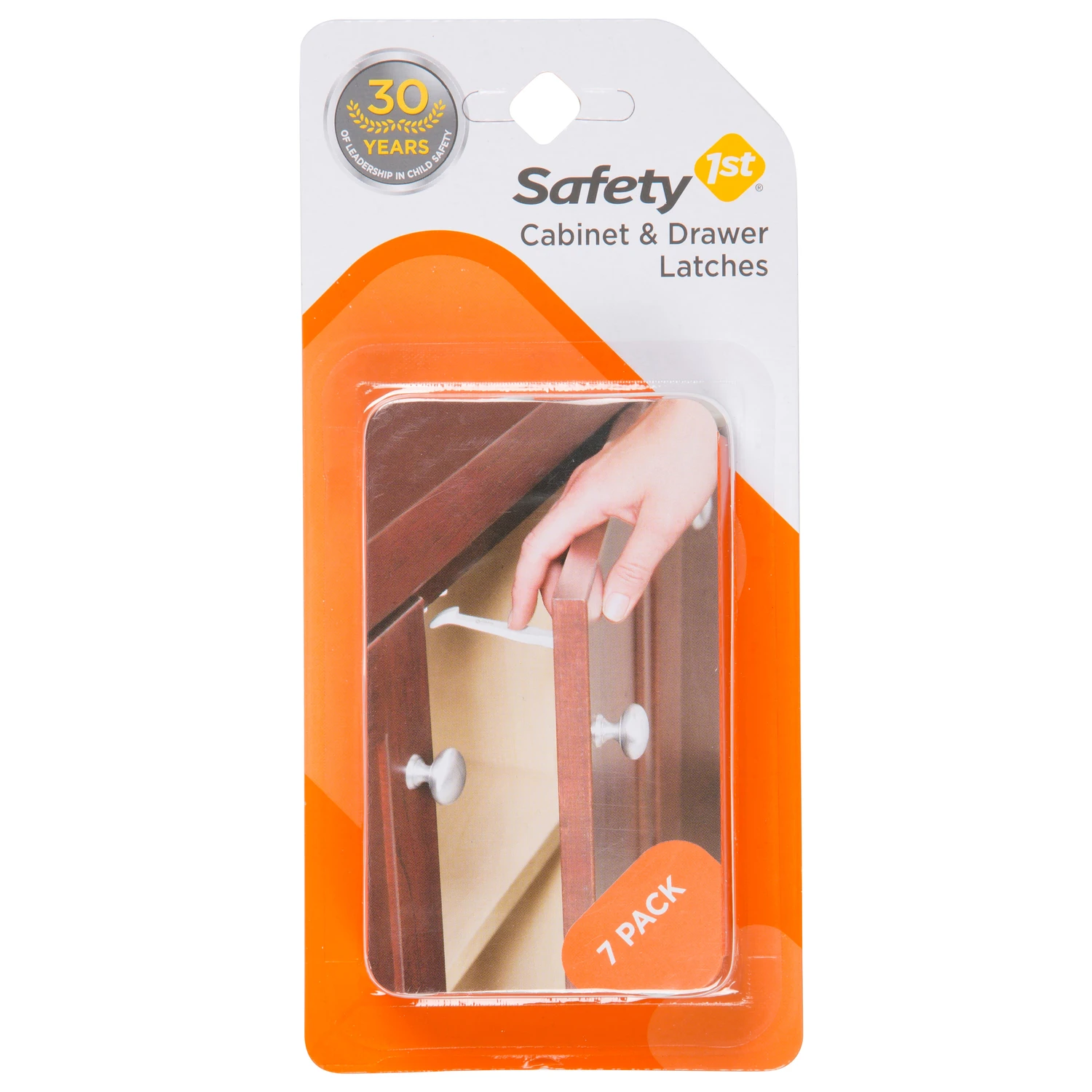 Child Safety Wide Grip Latch, 7-pk.