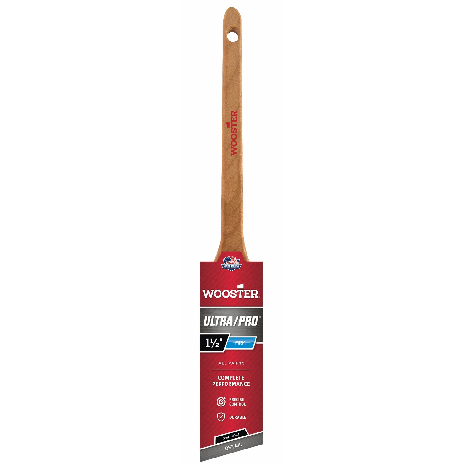 Ultra/pro Firm Willow Thin Angle Sash Paint Brush, 1-1/2-in.