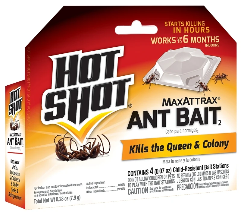 Maxattrax 0.28 Oz. Solid Ant Bait Station (4-pack)
