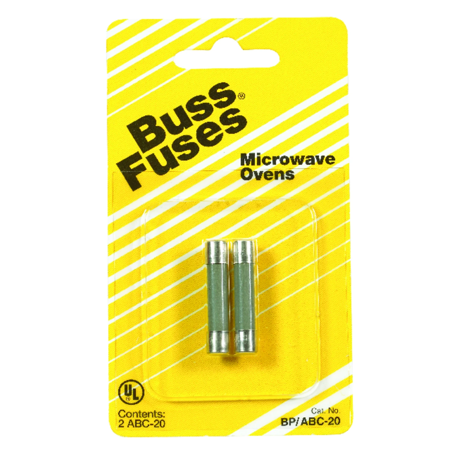 20a Abc Ceramic Tube Electronic Fuse (2-pack)