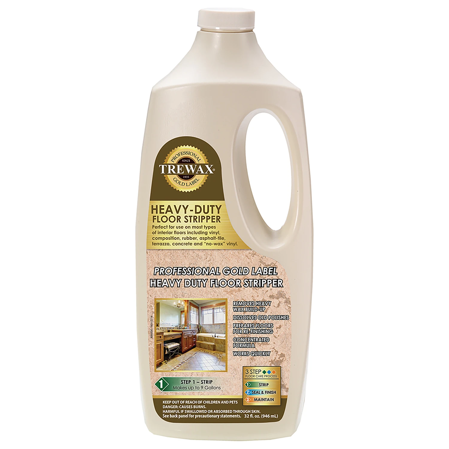 Floor Wax Remover, 32 Oz.