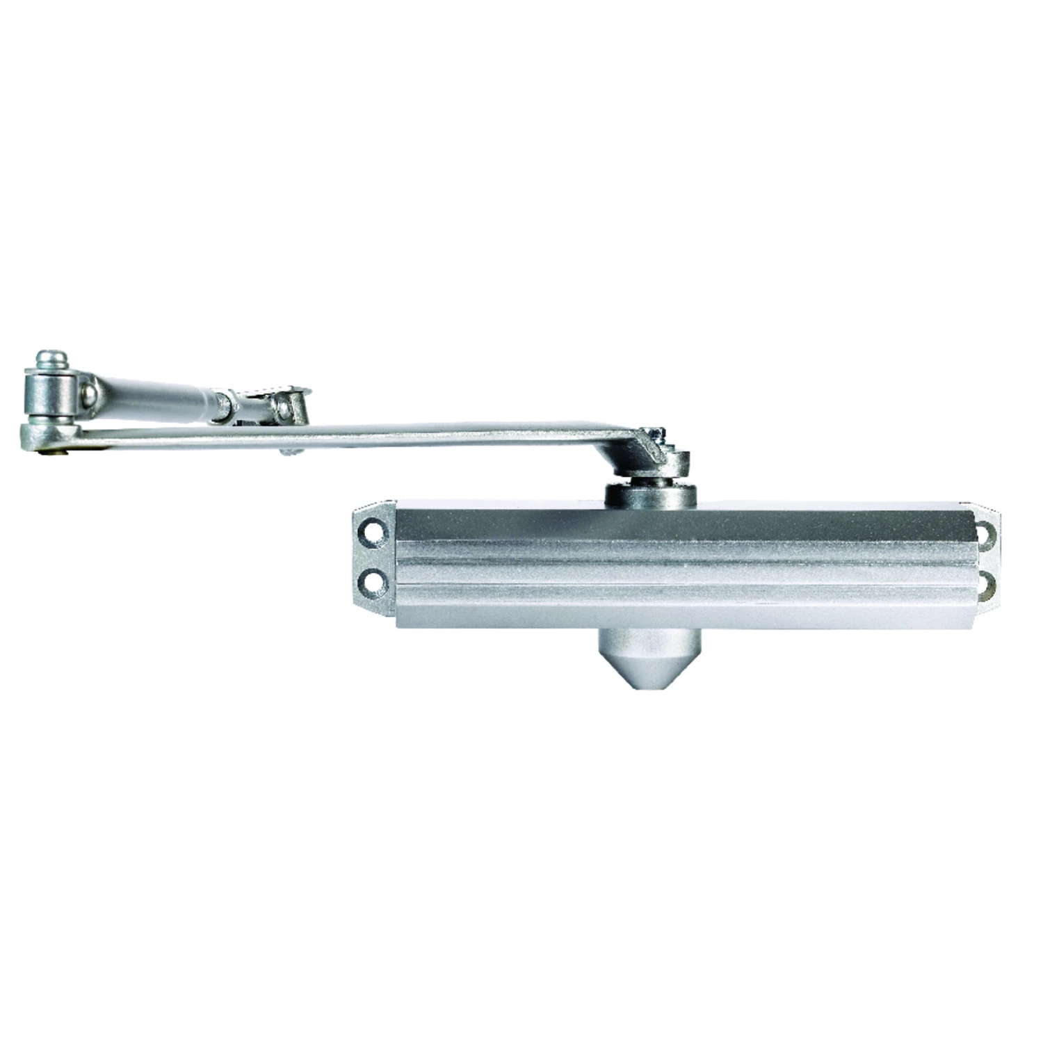Commercial 600 Series Grade 1 Aluminum Door Closer Adjustable 1-4