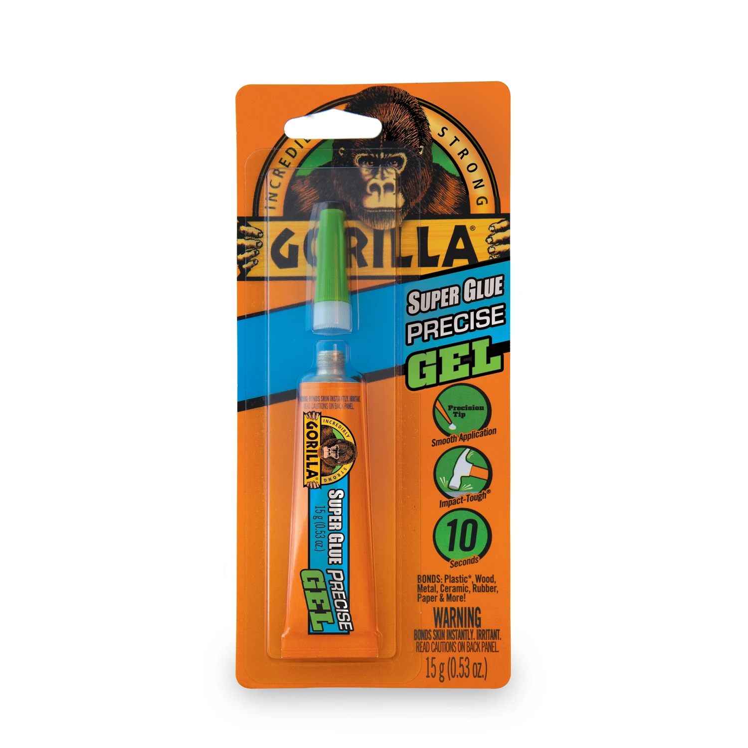 Super Glue No Drip Gel, 15-gm.