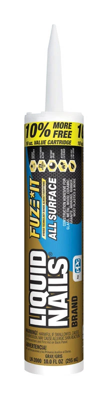 Fuze-it 9 Oz. All Surface High Strength Construction Adhesive