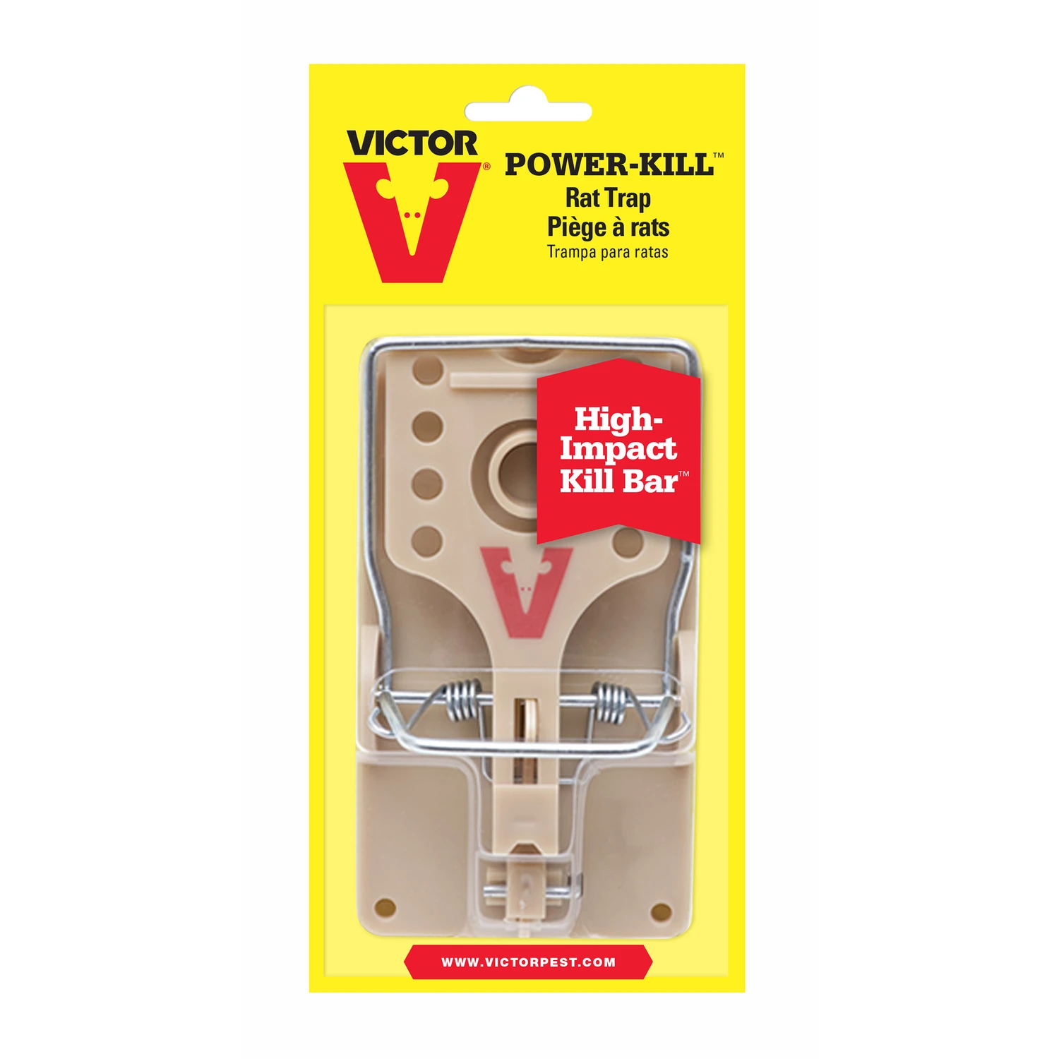 Power Kill Mechanical Rat Trap (1-pack)