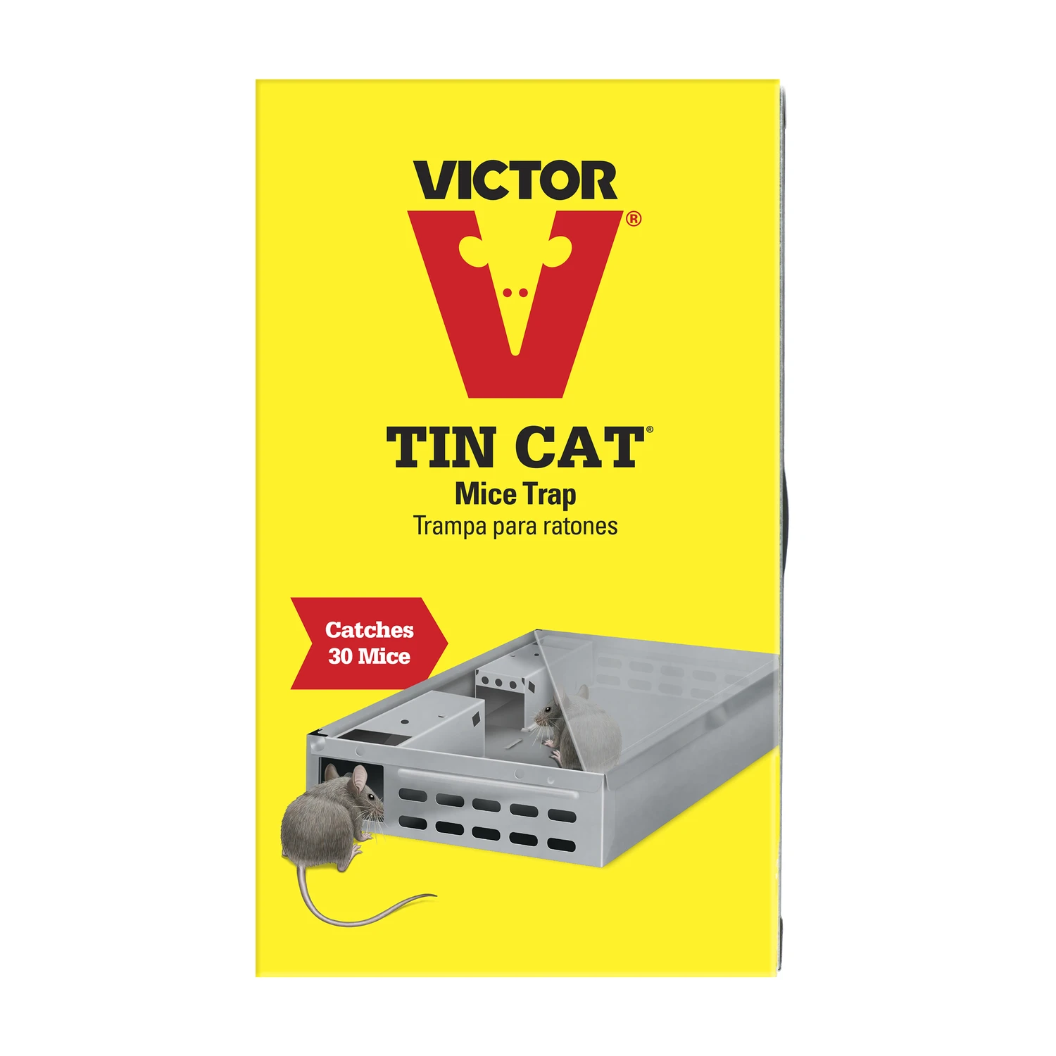 Tin Cat Mutiple Catch Mechanical Mouse Trap (1-pack)