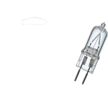 50w 120v Clear T4 Halogen Bulb With Gy6.35 Base