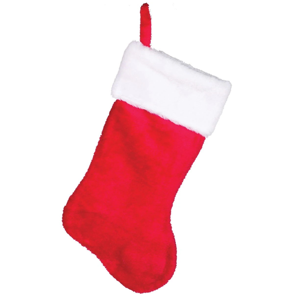 17 In. Plush Red Stocking
