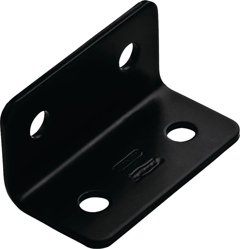 1.6 In. X 3 In. Black Heavy Duty Wide Corner Brace
