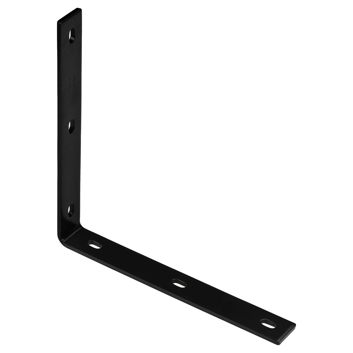 12.25 In. X 1.5 In. Black Heavy-duty Corner Brace N351469