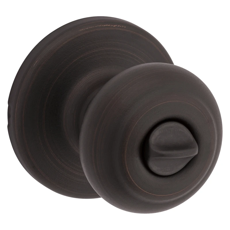 Cove Venetian Bronze Bed & Bath Door Knob, Model 300cv 11p Cp