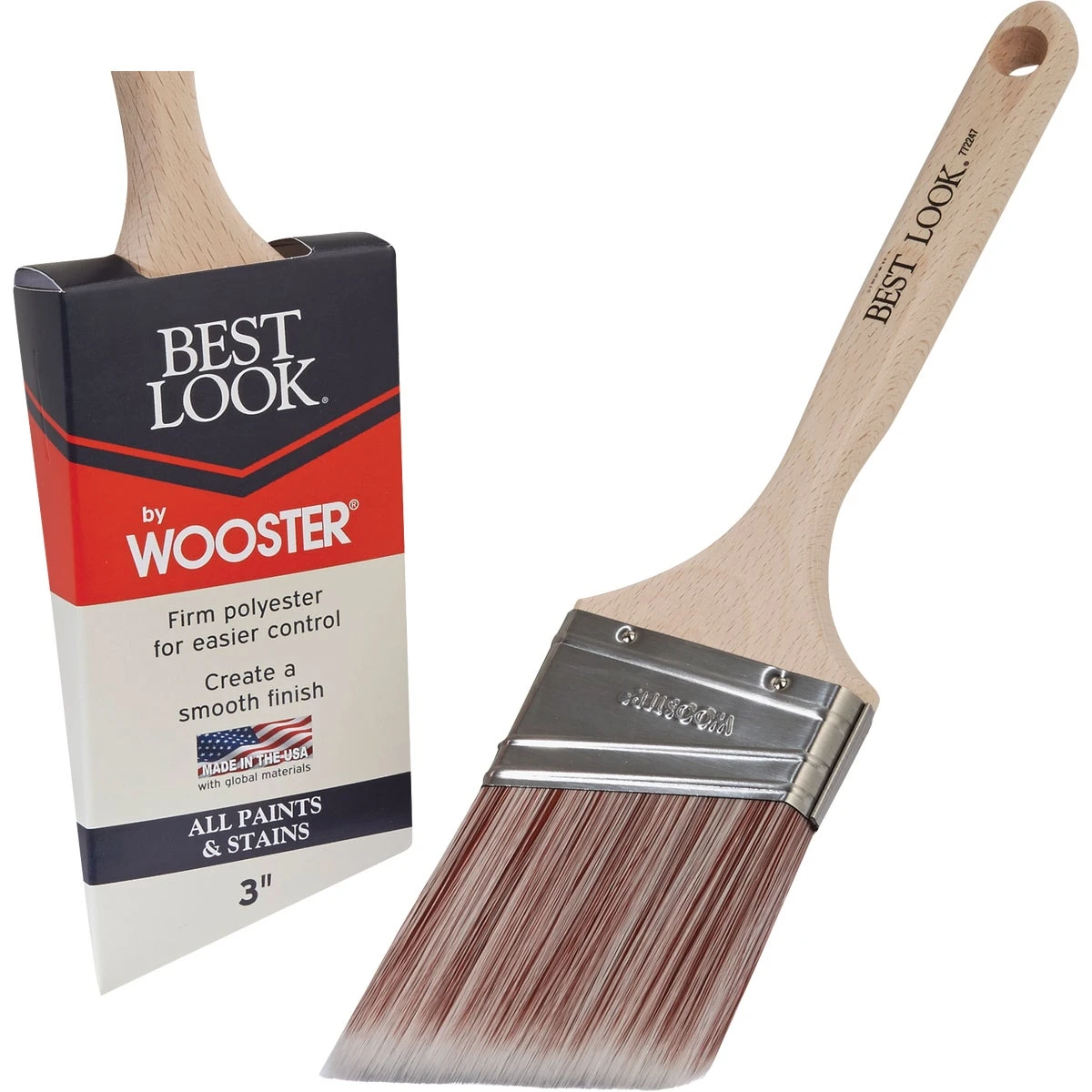 Best Look By Wooster 3 In. Angle Sash Paint Brush