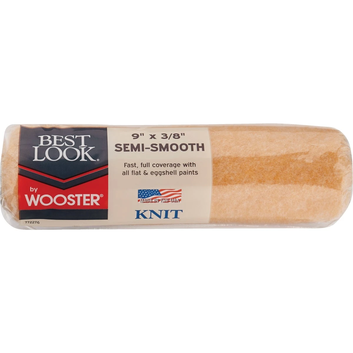 Best Look By Wooster 9 In. X 3/8 In. Knit Fabric Roller Cover