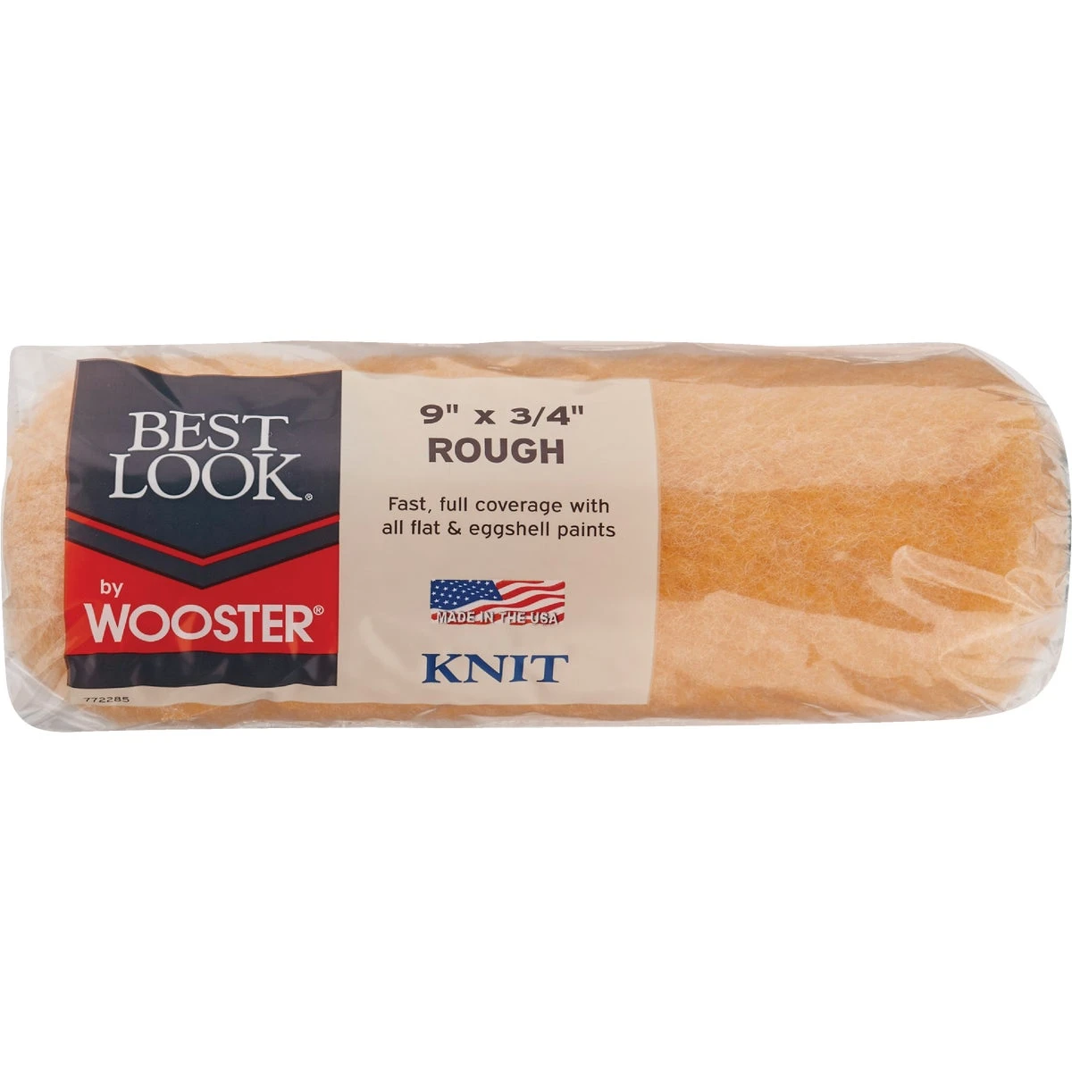 Best Look By Wooster 9 In. X 3/4 In. Knit Fabric Roller Cover