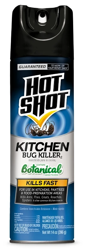 14 Oz. Aerosol Spray Kitchen Bug Killer - Fast Acting Insect Control