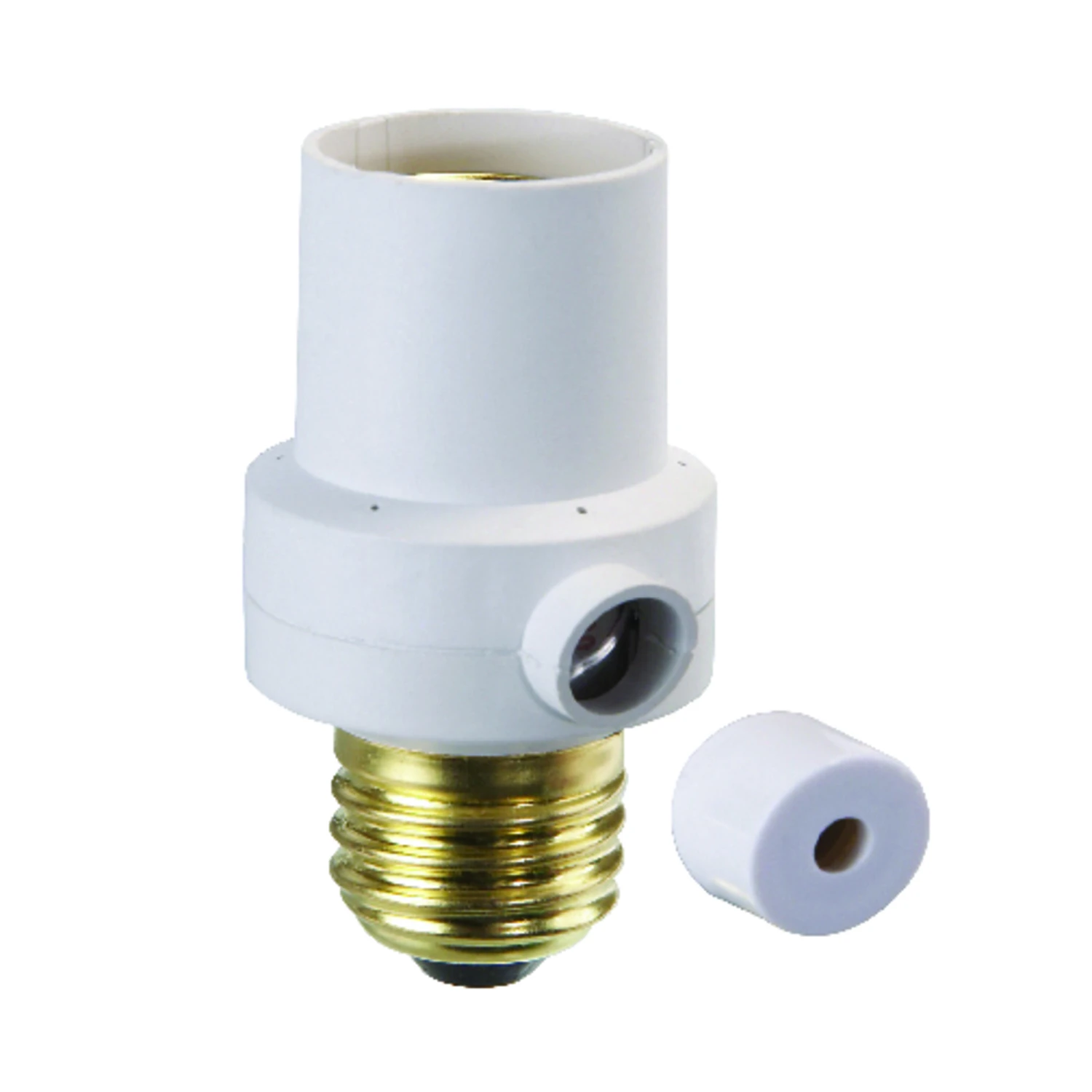 Screw-in White Dusk To Dawn Photocell Lamp Control