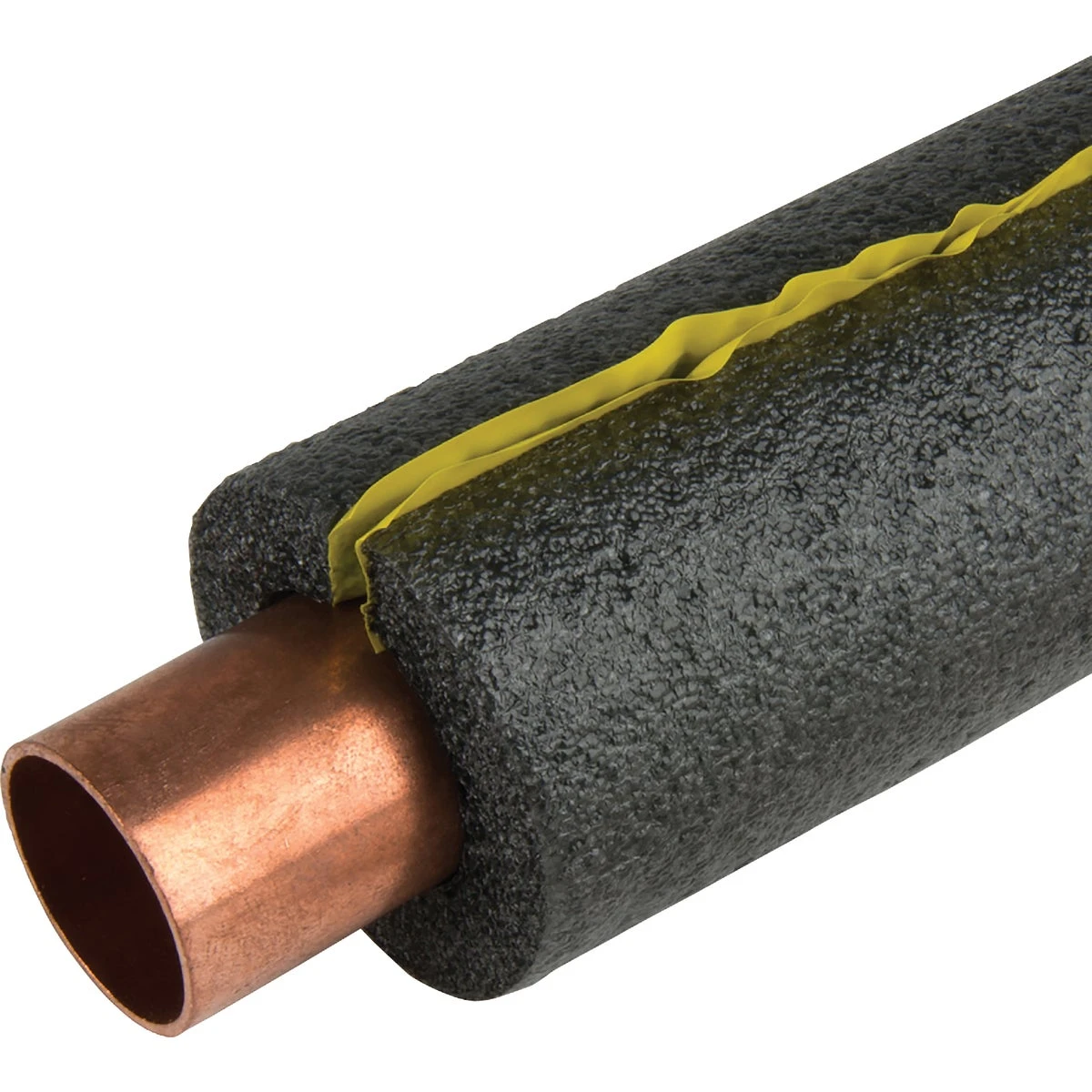 Commercial 3/4 In. Wall Self-sealing Polyethylene Pipe Insulation Wrap, 2 In. X 6 Ft.