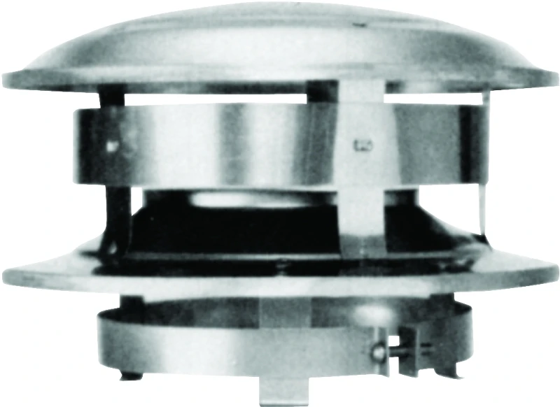 Sure-temp Chimney Top, Stainless Steel, 8-in. Round
