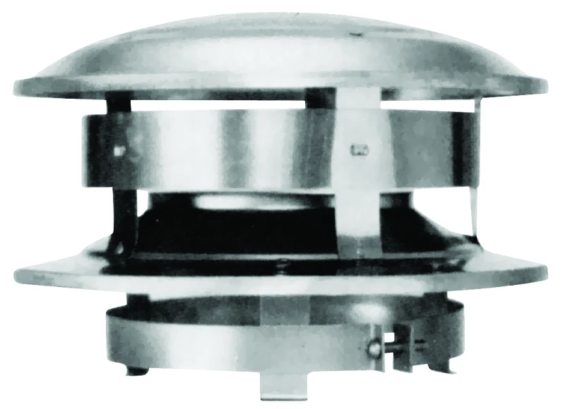 Sure-temp Chimney Top, Stainless Steel, 6-in. Round