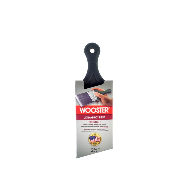Ultra/pro 2-1/2 In. Angle Paint Brush With Short Handle And Steel Ferrule