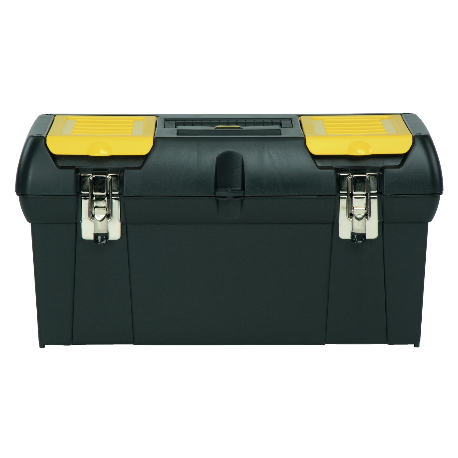 24-inch Lockable Toolbox With Tray Black/yellow Model 024013s