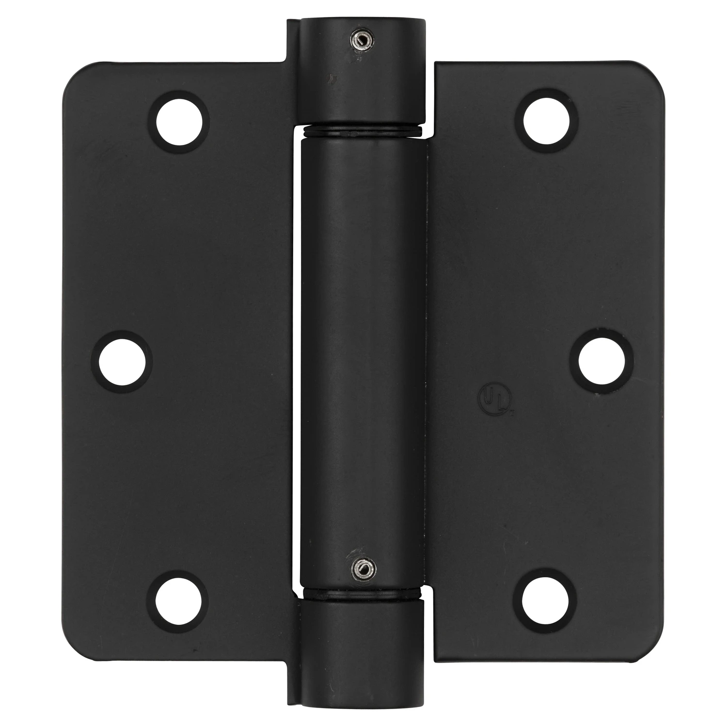 Spring Door Hinge, Adjustable, Bronze, 3.5 In.