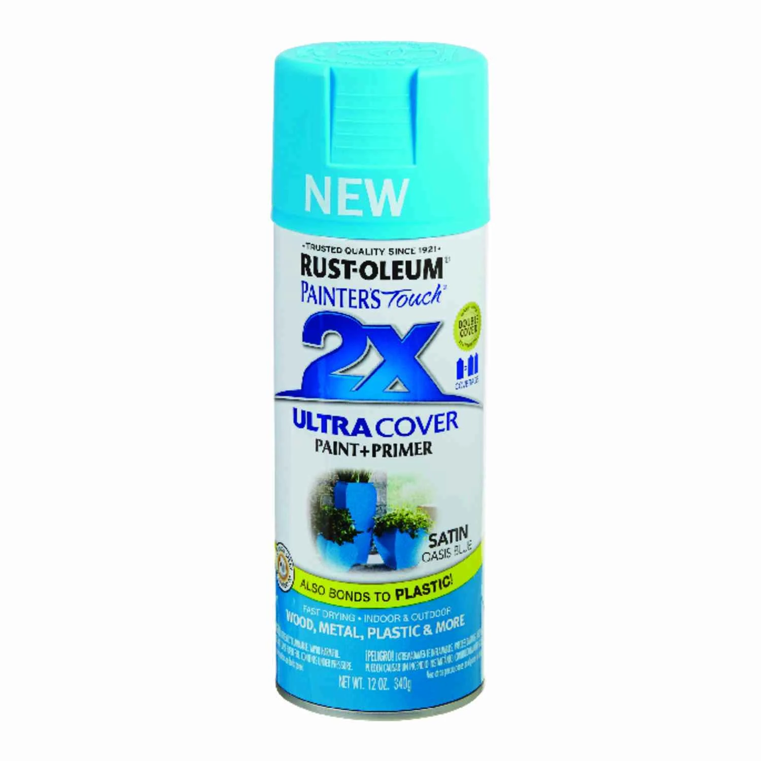 Revitalize Your Space With Oasis Blue Spray Paint – 12 Oz