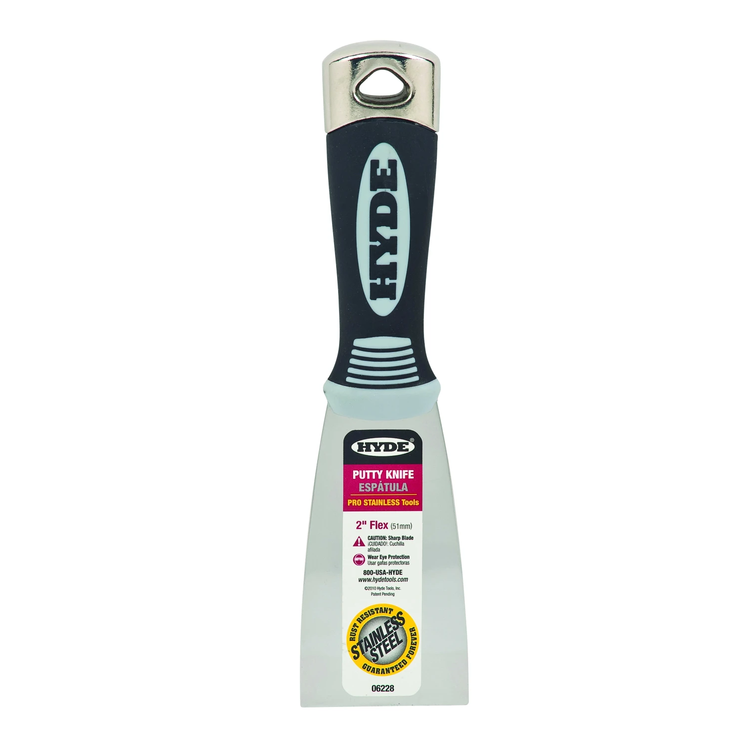 Pro Stainless Steel 2-inch Flexible Putty Knife - Model 06228