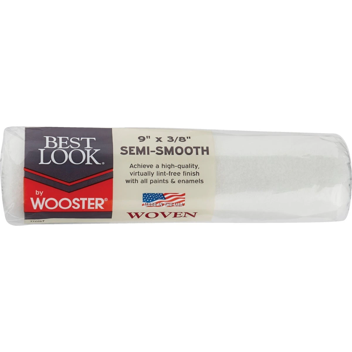 Best Look By Wooster 9 In. X 3/8 In. Woven Fabric Roller Cover