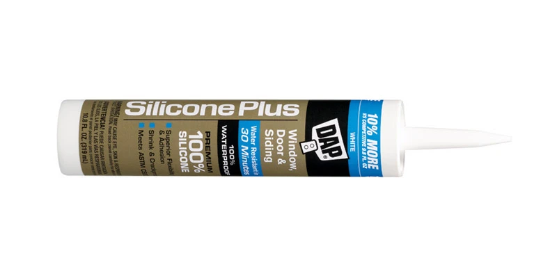 Dap Silicone Max 10.1 Oz. White Premium All Purpose 100% Silicone Sealant
