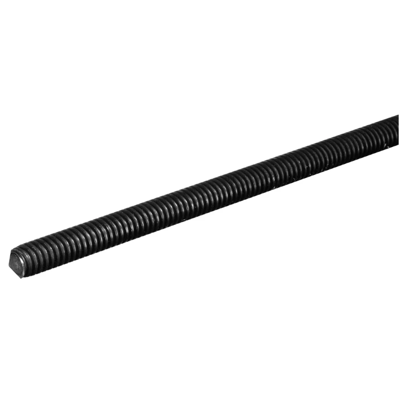 Steelworks 3/8 In. X 3 Ft. Hardened Steel Threaded Rod