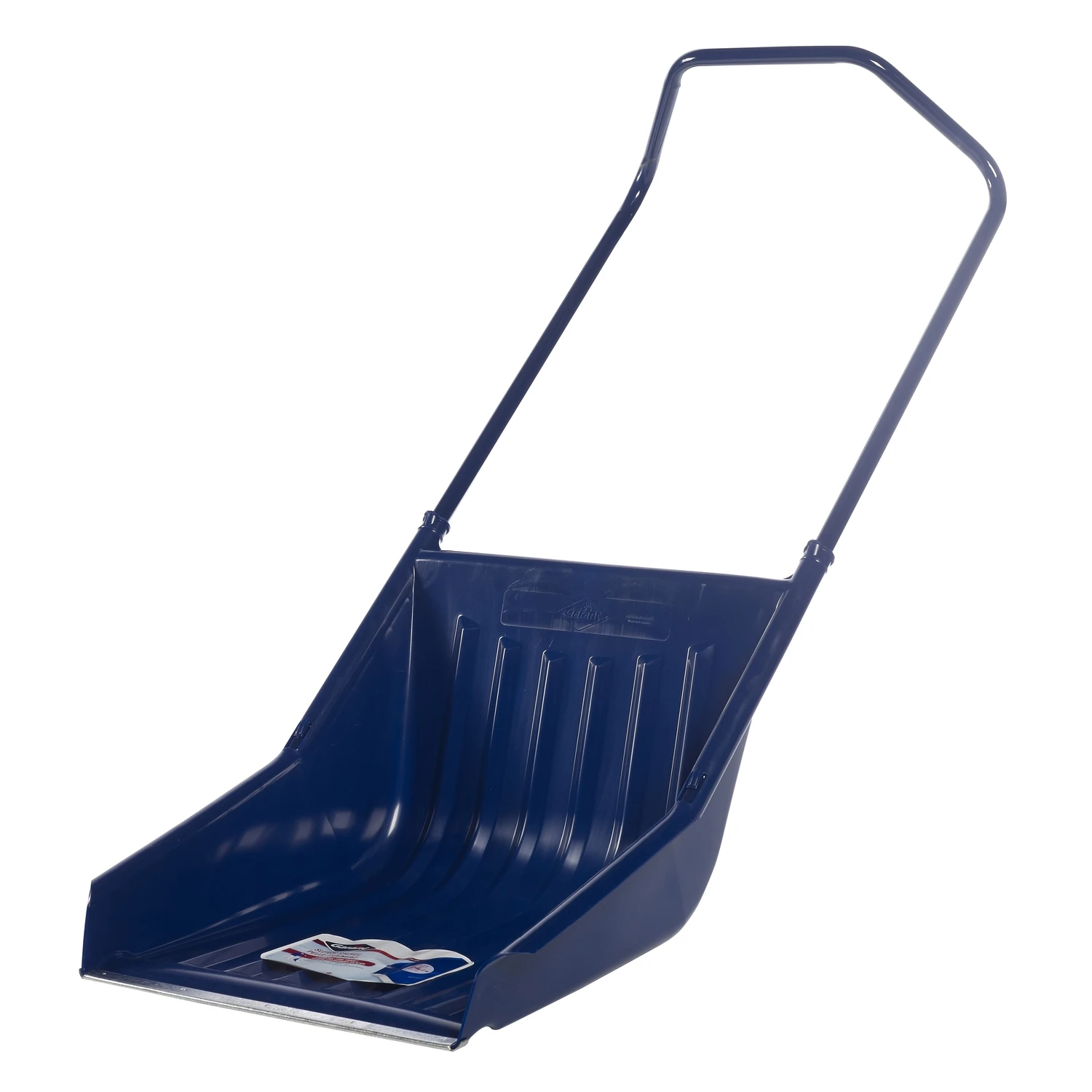 23.5 In. Poly Sleigh Snow Shovel With Steel Wear Strip And 42.5 In. Handle