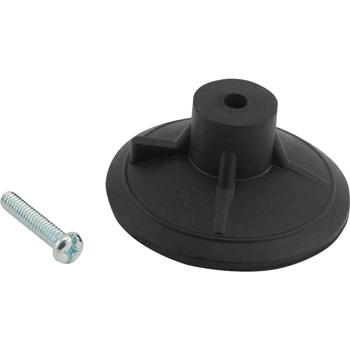 3 In. Black Roof Rack Suction Cup (2-pack)