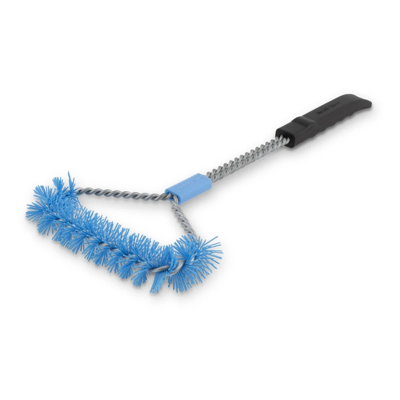 18.11 In. Twisted Nylon Tri-head Grill Cleaning Brush