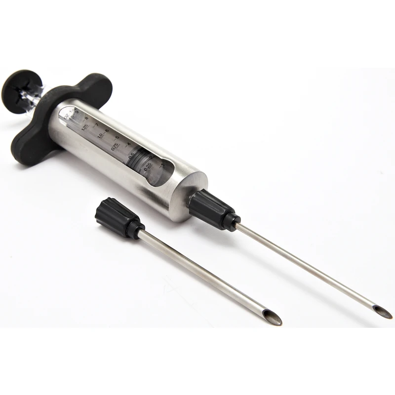 Stainless Steel 8 In. Premium Meat Injector