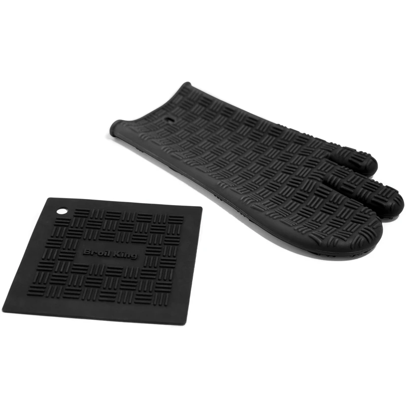 Silicone Grill Mitt And Trivet Set - Model 60973