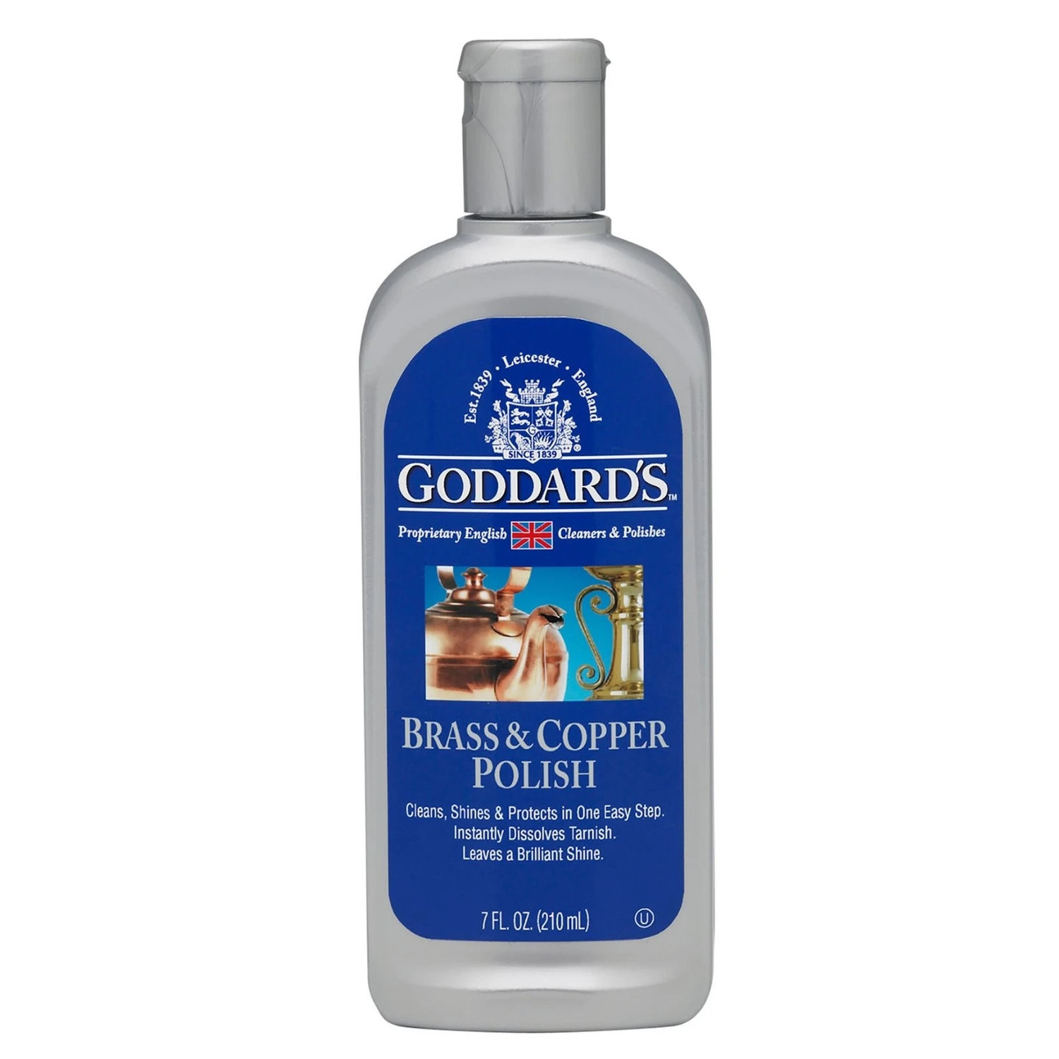 7 Oz. Brass & Copper Polish - Liquid Metal Cleaner