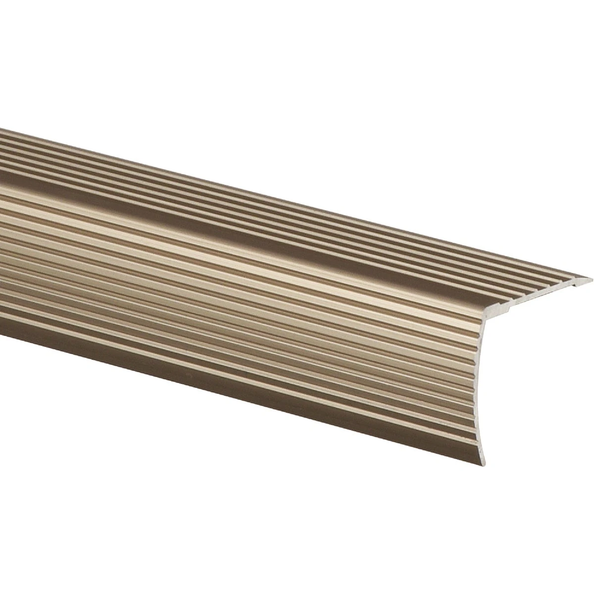 Satin Nickel 1-1/8 In. W X 36 In. L Aluminum Stairnose