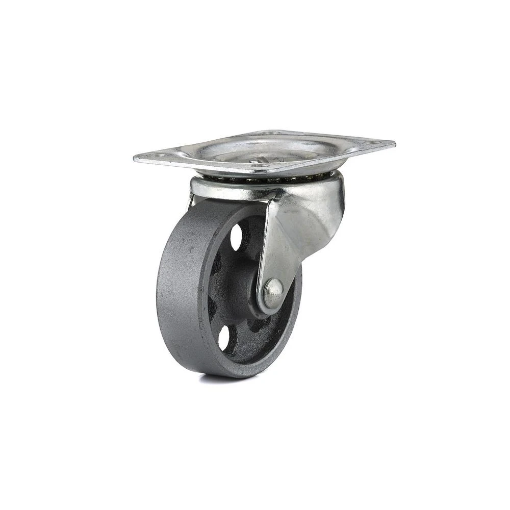 4-inch Swivel Plate Caster With Durable Wheel And Mounting Plate