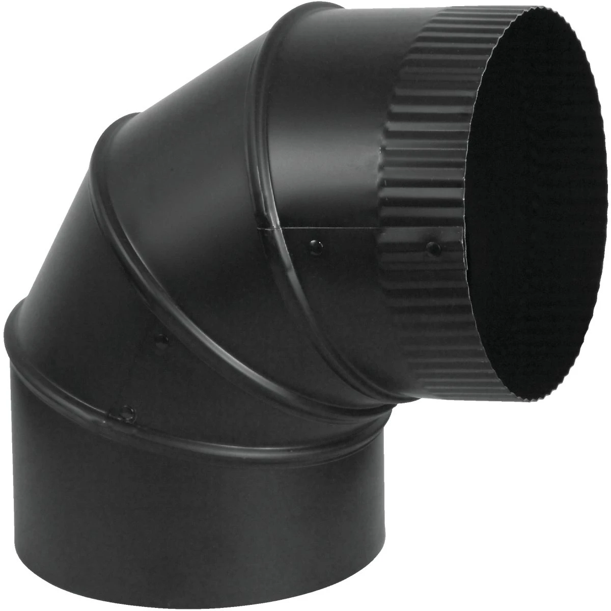5 Inch 24 Gauge Adjustable Elbow For Woodstoves And Solid Fuel Appliances
