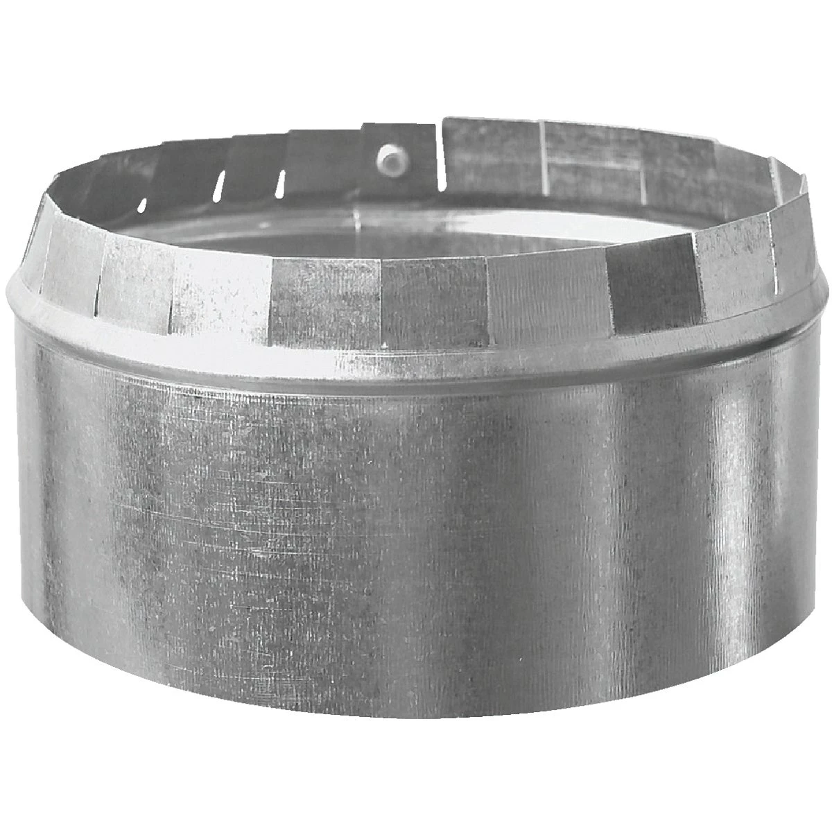 30 Gauge 6 Inch Galvanized Short Collar For Heating And Ventilation